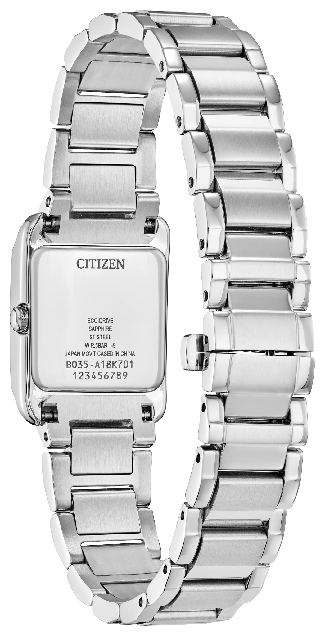 Citizen L Bianca Blue Dial Stainless Steel Bracelet EW5591-51L